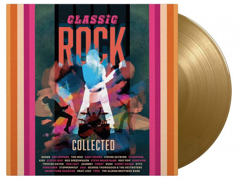 Various Artists - Classic Rock Collected (Colored Vinyl, Gold, 180 Gram Vinyl, Limited Edition) (2 Lp's) ((Vinyl))