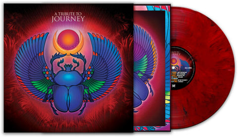 Various Artists - Tribute To Journey (Limited Edition, Red Marbled Colored Vinyl) ((Vinyl))