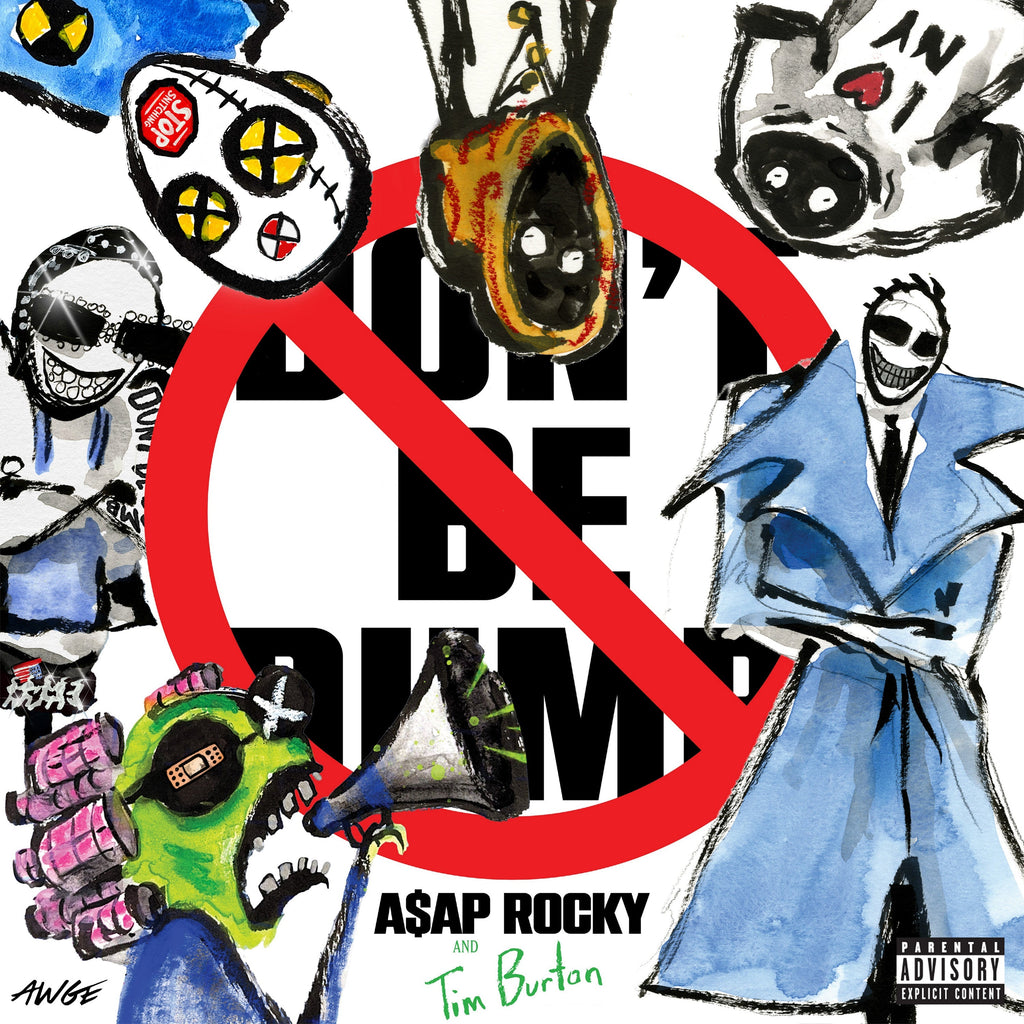 A$ap Rocky - Don'T Be Dumb (1 Black & 1 White Vinyl) [2LP] ((Vinyl))