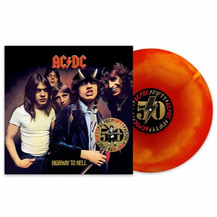 AC/DC - Highway To Hell: 50th Anniversary (Limited Edition, Hellfire Marble Colored Vinyl) ((Vinyl))