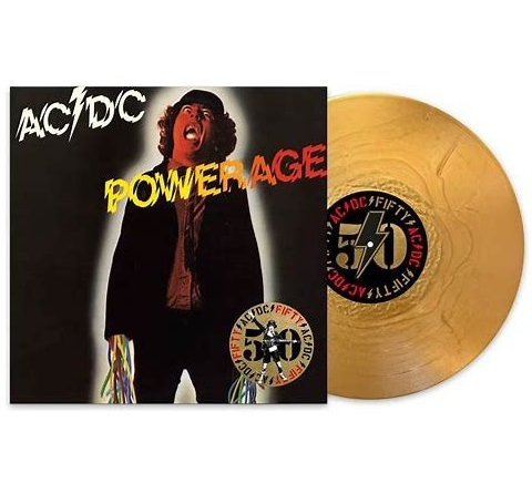 AC/DC - Powerage (50th Anniversary Edition, Gold Color Vinyl) [Import] ((Vinyl))