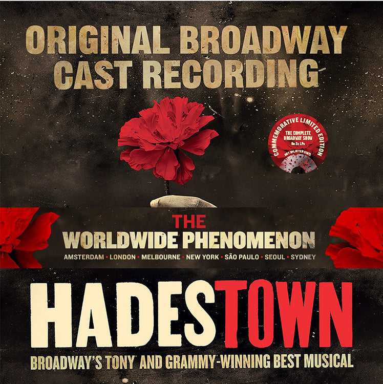 Anaïs Mitchell - Hadestown (Original Broadway Cast Recording) [Clear/Red/Black Splatter Vinyl] [2LP] ((Vinyl))