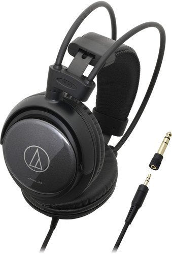 Audio Technica - ATH-AVC400 - SonicPro closed-back dynamic headphones; 40 mm drivers and adjustable headband, black ((Speakers))