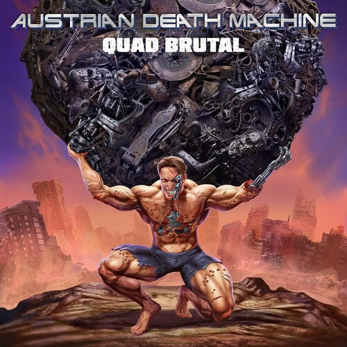 Austrian Death Machine - Quad Brutal (Colored Vinyl, Blue) ((Vinyl))