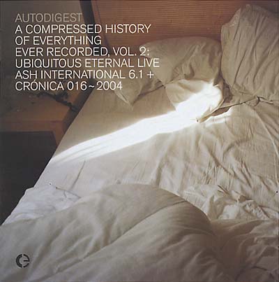 AUTODIGEST - A Compressed History of Everything Ever Recorded, Vol. 2: ((CD))