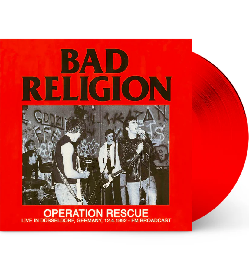 Bad Religion - Operation Rescue: Live in Düsseldorf, 1992 (Limited Edition, Red Vinyl) [Import] ((Vinyl))