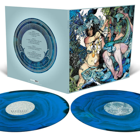 Baroness - Blue Record (Cyan Blue, Milky Clear and Black Ripple Effect Colored Vinyl) (2 Lp's) ((Vinyl))