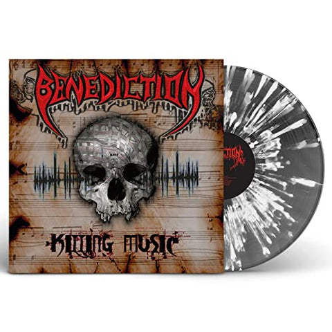 Benediction - Killing Music (Grey W/ White Splatter Vinyl) ((Vinyl))