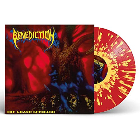 Benediction - The Grand Leveller (Red W/ Yellow Splatter Vinyl) ((Vinyl))