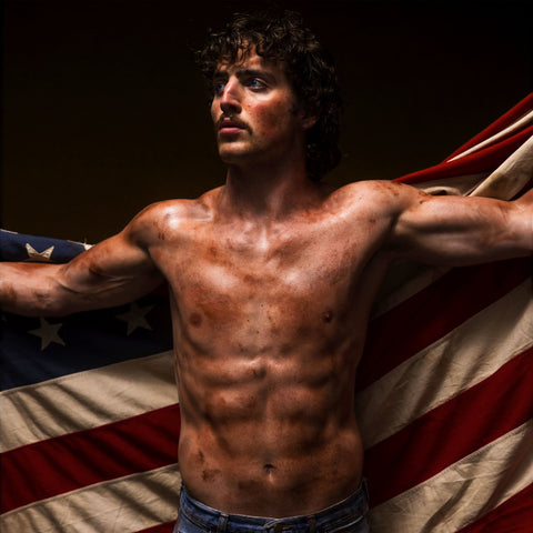 Benson Boone - American Heart (Red, White, And Blue Marble Vinyl) ((Vinyl))