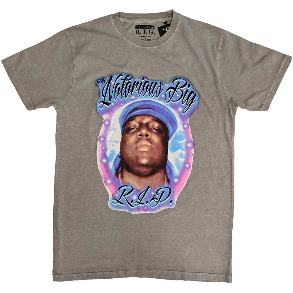 Biggie Smalls - RIP Airbrush (()) Grey