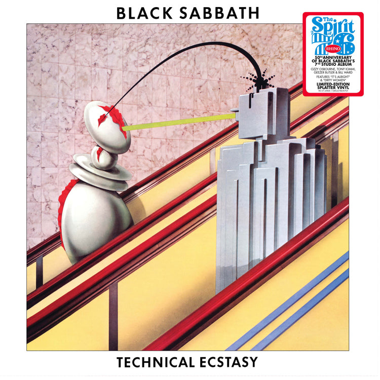 Black Sabbath - Technical Ecstasy (Spirit Of '76, Brick & Mortar Exclusive) (Clear With Green/Black Splatter Colored Vinyl) ((Vinyl))