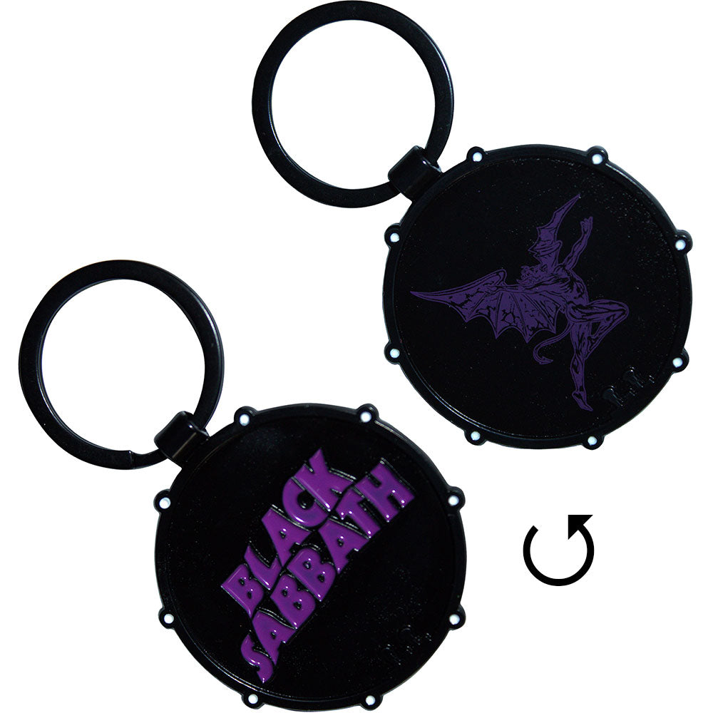 Black Sabbath - Wavy Logo & Daemon Drum (())
