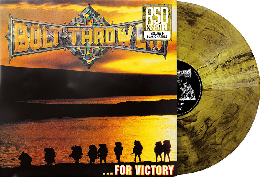 Bolt Thrower - ...For Victory (Indie Exclusive) [Yellow & Black Marble Vinyl] ((Vinyl))