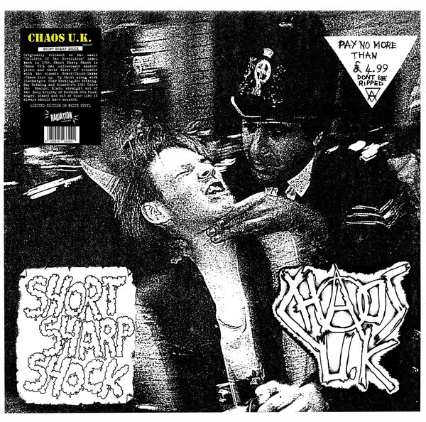 CHAOS U.K. - Short Sharp Shock (White Vinyl) ((Vinyl))