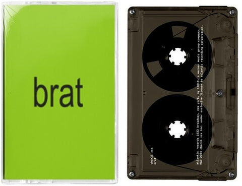 Charli XCX - brat (Translucent Black) (Cassette) ((Cassette))