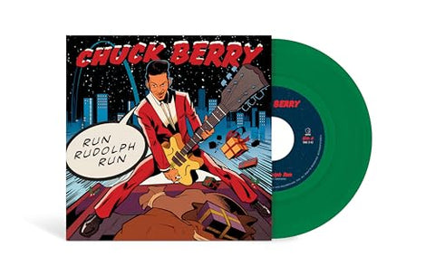 Chuck Berry - Run Rudolph Run (Evergreen Colored Vinyl) (7" Single) ((Vinyl))