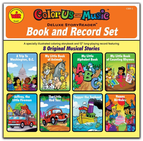 Color Us with Music - Color Us with Music DeLuxe StoryReader Coloring Book and Record Set ((Vinyl))