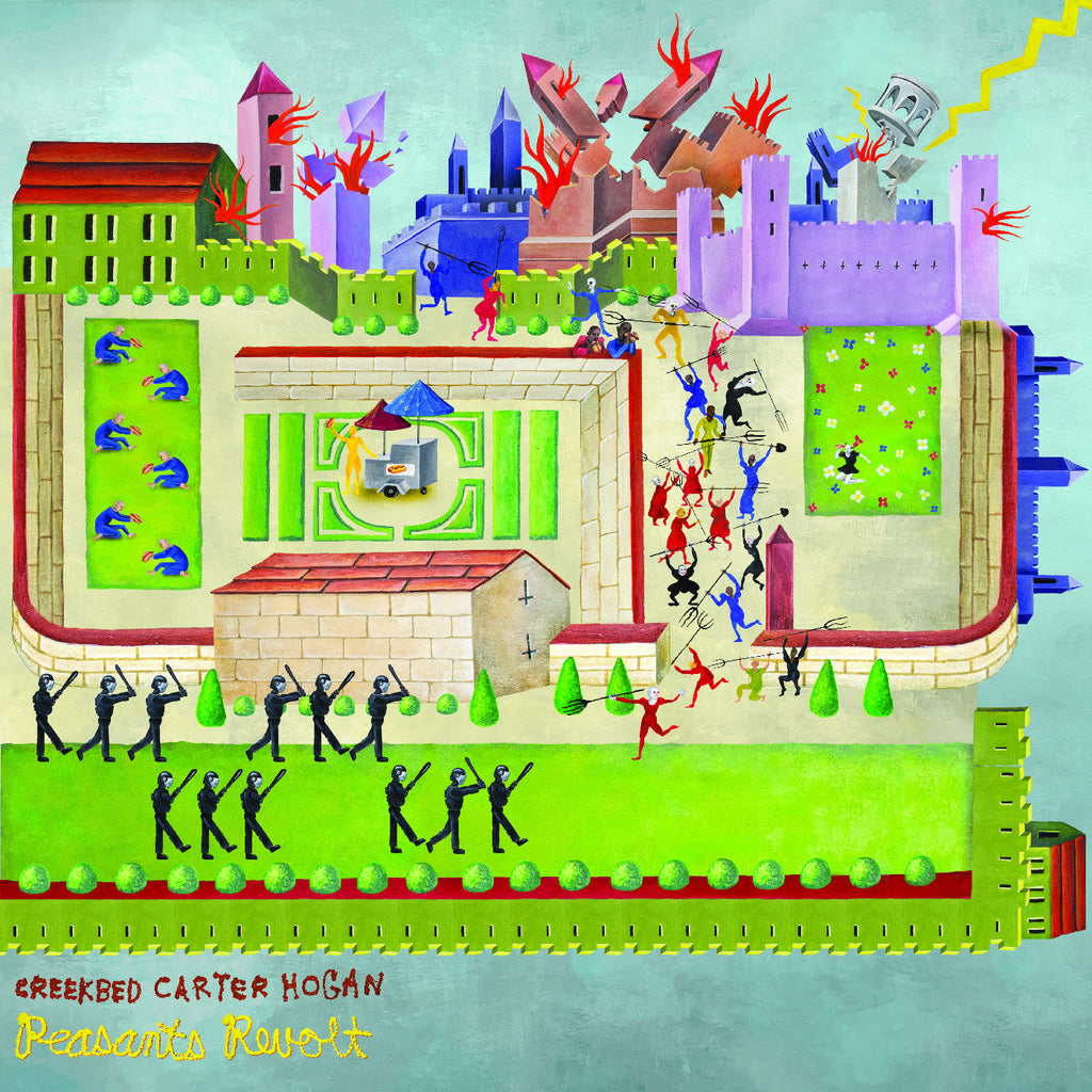 Creekbed Carter Hogan - Peasants Revolt (Lime Green Vinyl) ((Vinyl))