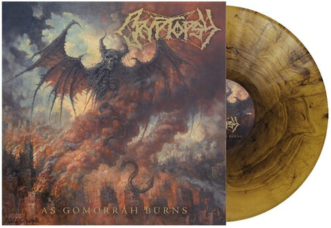 Cryptopsy - As Gomorrah Burns (Gold & Black Galaxy Colored Vinyl) ((Vinyl))