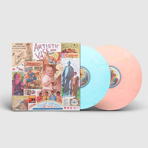Daniel Johnston - Artistic Vice (Light Blue & Peach Swirl) (2 Lp) ((Vinyl))