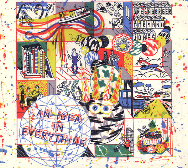 DAVID GREENBERGER/GLENN JONES/CHRIS CORSANO - An Idea In Everything ((CD))