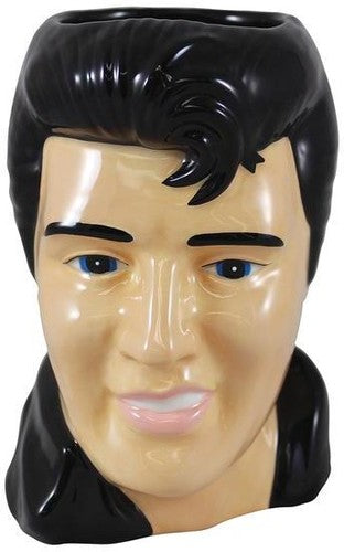 Elvis Presley - ELVIS PRESLEY 18 OZ. SCULPTED CERAMIC MUG ((Glassware))