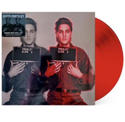 Elvis Presley - Number Ones (USA And UK) (Limited Edition, Red Colored Vinyl) [Import] ((Vinyl))