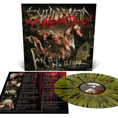 Exhumed - All Guts, No Glory (Swamp Green with Splatter) ((Vinyl))