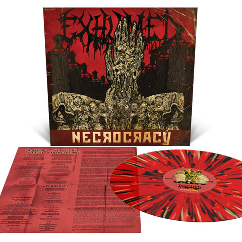 Exhumed - Necrocracy (Blood Red with Splatter) ((Vinyl))
