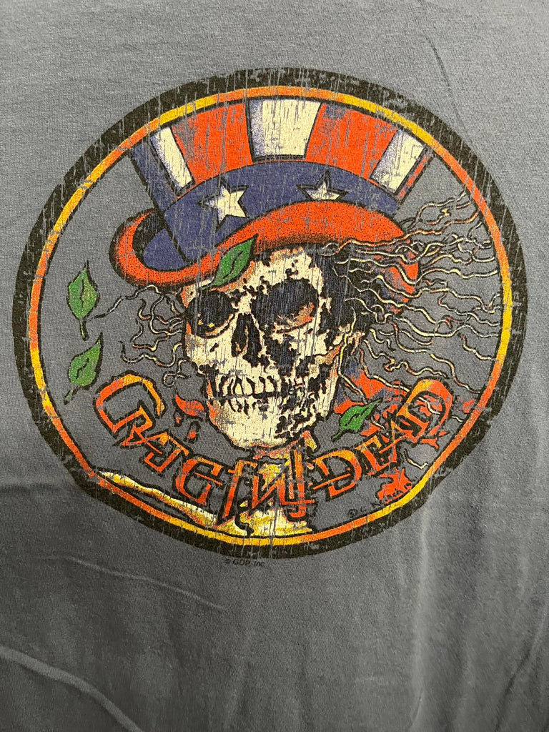 Sun Dog Grateful Dead T-shirt - Uncle Same Skeleton Tee -L