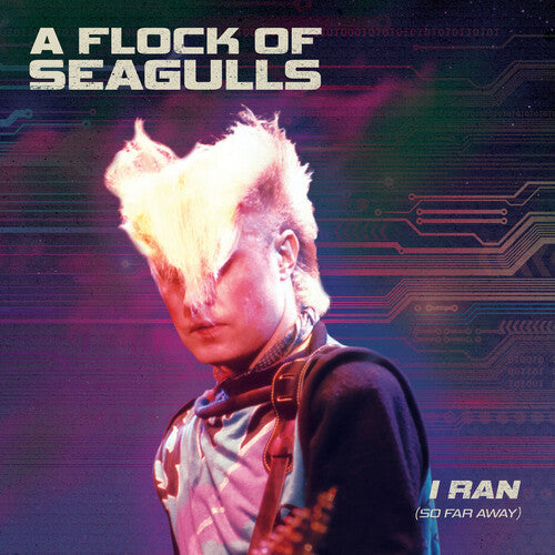 Flock of Seagulls - I Ran - So Far Away - Purple/ black Splatter ((Vinyl))