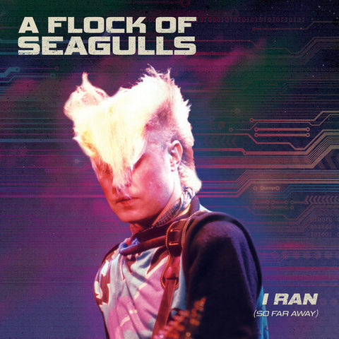 Flock of Seagulls - I Ran - So Far Away - Purple/ black Splatter ((Vinyl))