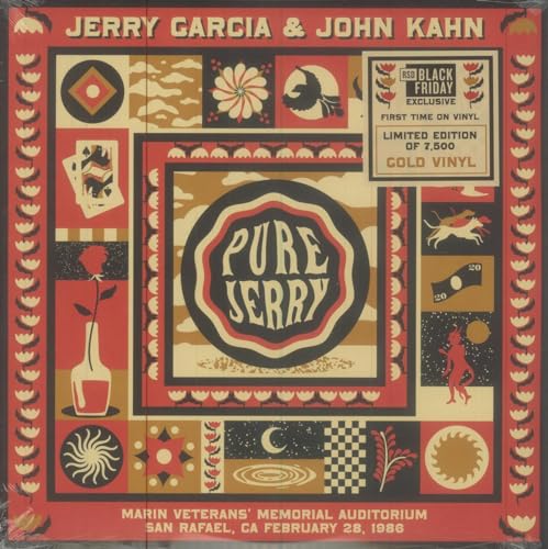 Garcia, Jerry & John Kahn - Pure Jerry: Marin Veterans Memorial Auditorium, San Rafael, CA - February 28, 1986 (RSD11.24.23) ((Vinyl))