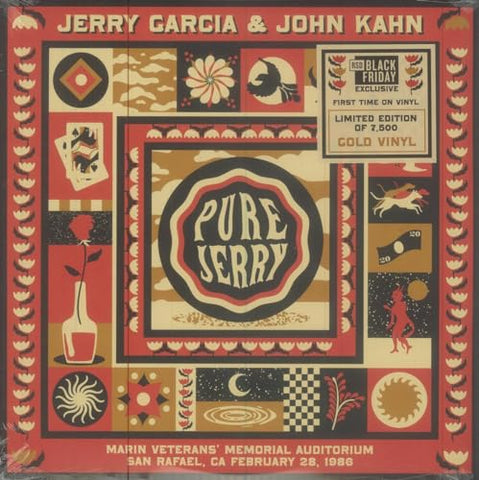 Garcia, Jerry & John Kahn - Pure Jerry: Marin Veterans Memorial Auditorium, San Rafael, CA - February 28, 1986 (RSD11.24.23) ((Vinyl))