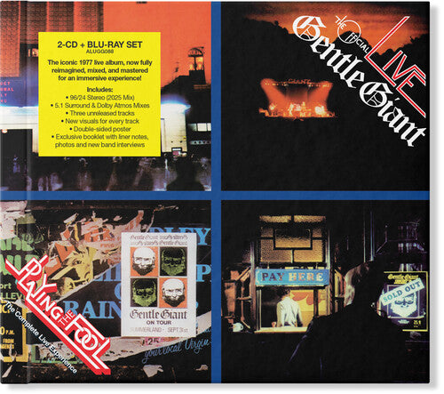 Gentle Giant - Playing the Fool: The Complete Live Experience (2 Cd's + Blu-Ray) ((CD))