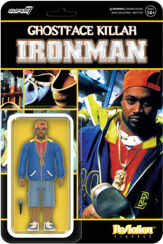Ghostface Killah - Super7 - Ghostface Killah - Reaction - Ghostface Killah Ironman (Collectible, Figure, Action Figure) ((Action Figure))
