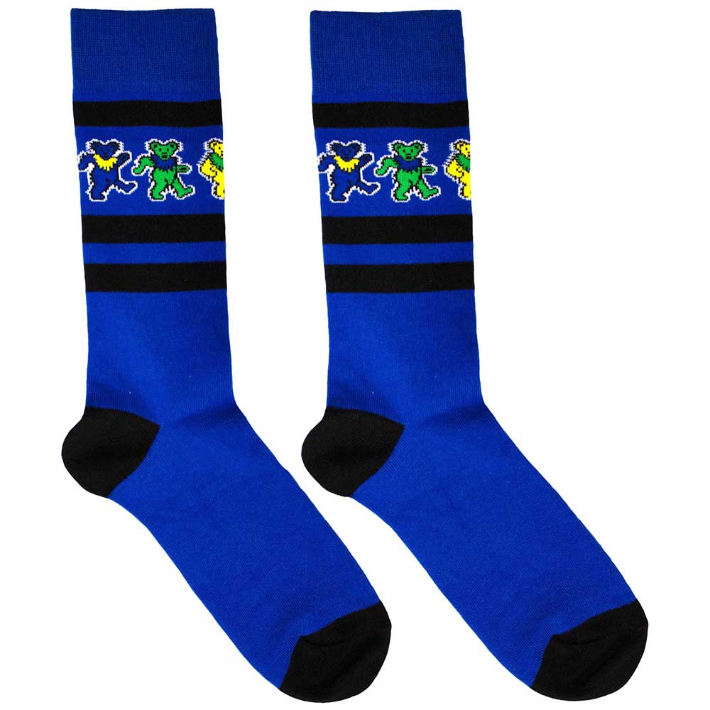 Grateful Dead - Dancing Bears Stripe (()) Blue