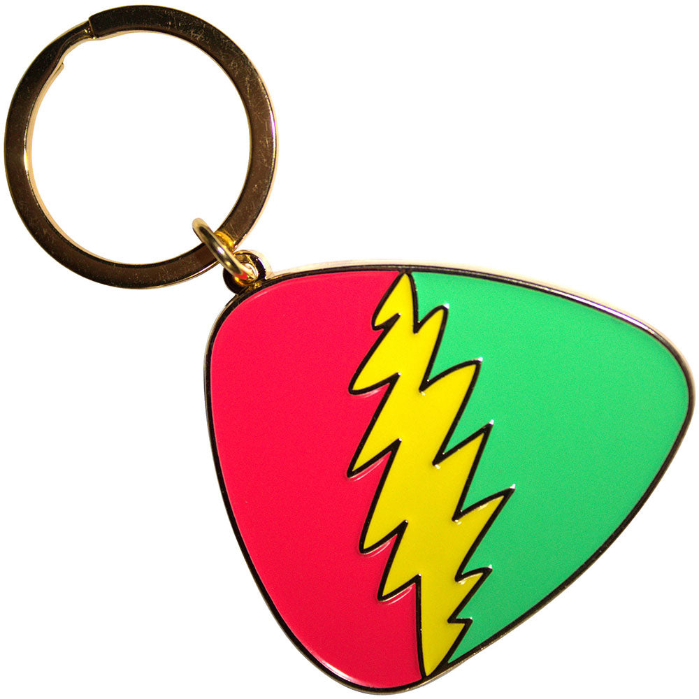 Grateful Dead - Red/Green Plectrum (())