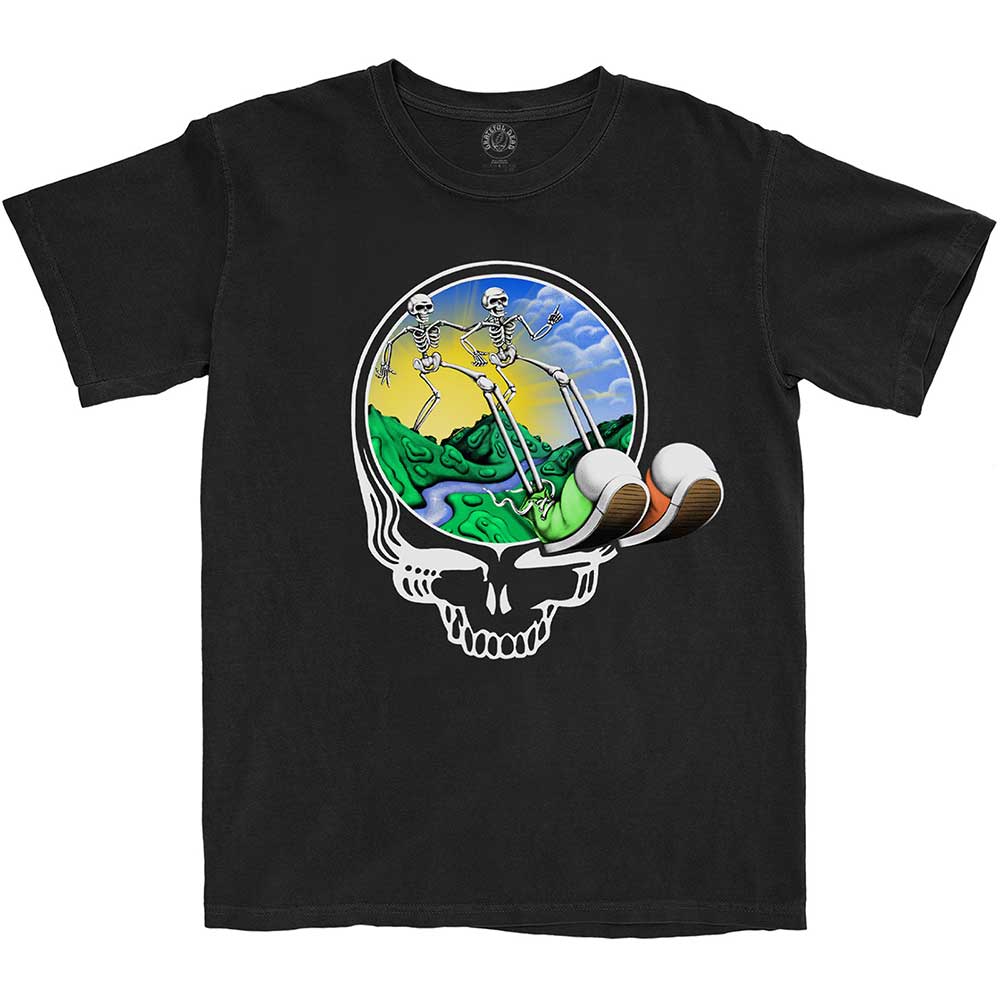 Grateful Dead - Skeles Stepping (()) Black