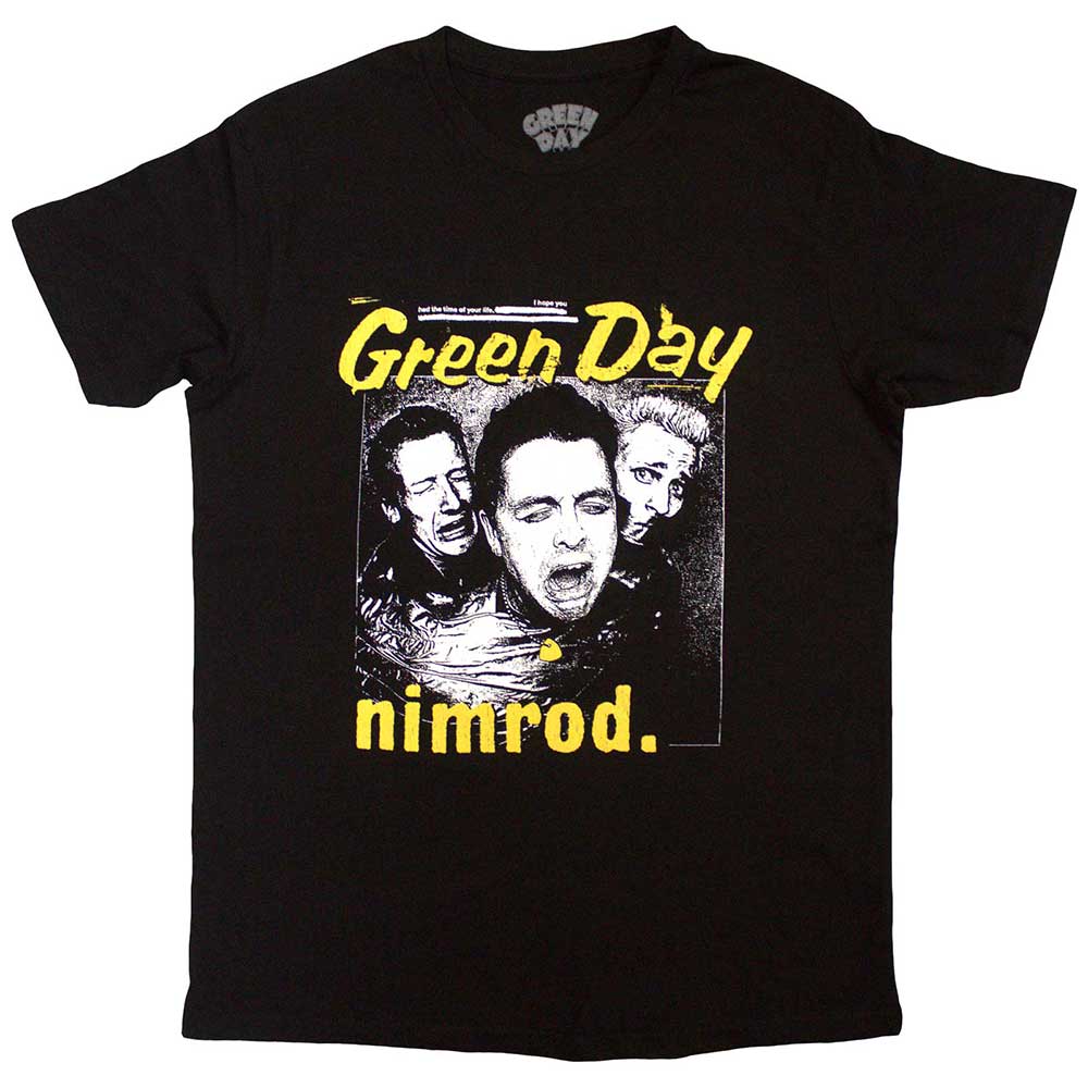 Green Day - Yellow Pick -Nimrod (()) Black