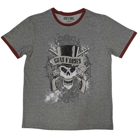 Guns N' Roses - Faded Skull (()) Grey
