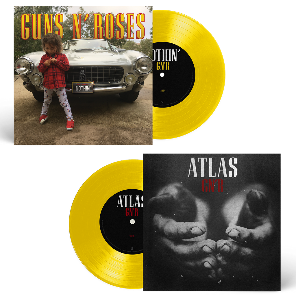Guns N' Roses - Nothin' / Atlas [Canary Yellow 7" Single] ((Vinyl))