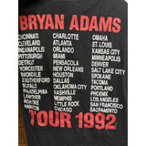 VTG Bryan Adams T-shirt Waking Up The World Tour 1992 Tee