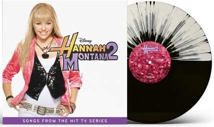 Hannah Montana - Hannah Montana 2 (Original Soundtrack) (Split Black/White Splatter Colored Vinyl) ((Vinyl))