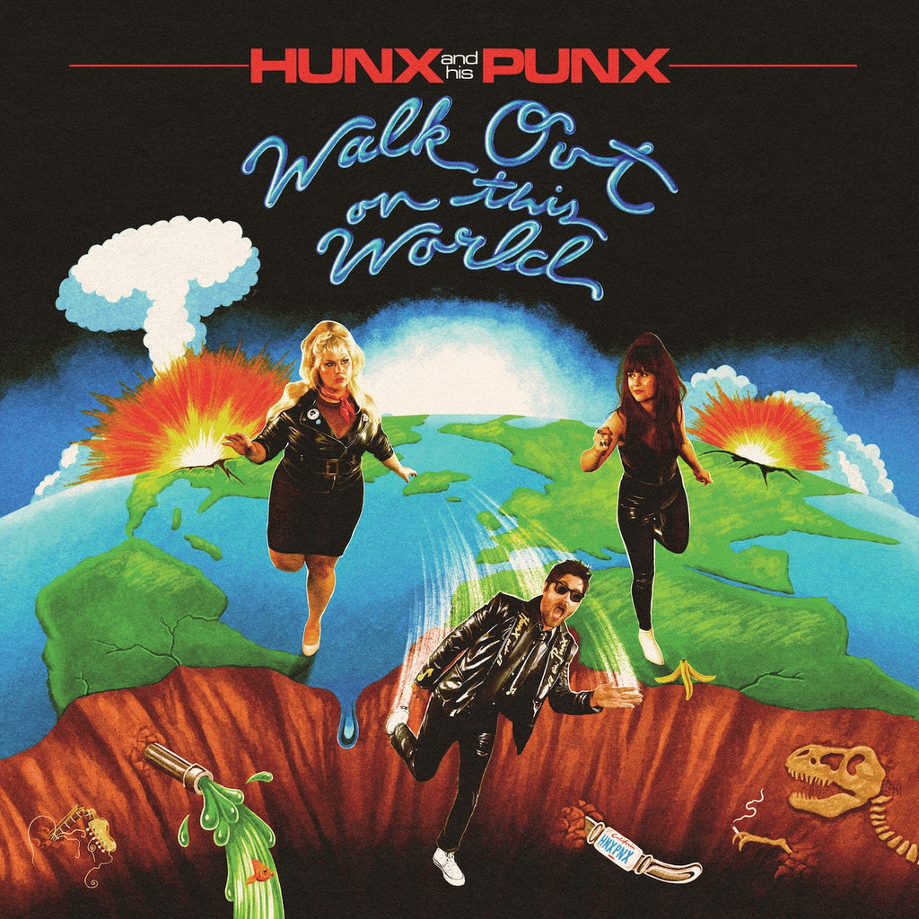 Hunx And His Punx - Walk Out On This World (Clear W/ Neon Green Splatter Vinyl) ((Vinyl))
