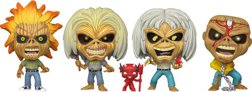 Iron Maiden - FUNKO POP! ROCKS: Iron Maiden - Eddie 4PK (Glow in the Dark Box Set) (Limited Edition) ((Action Figure))