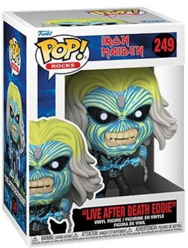 Iron Maiden - FUNKO POP! ROCKS: Iron Maiden- Eddie - Live After Death Eddie (Vinyl Figure) ((Action Figure))