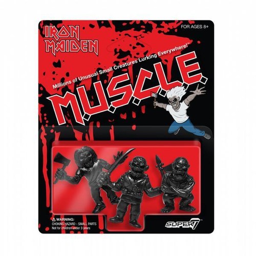 Iron Maiden - Iron Maiden Muscle 3-Pack - Killers, The Trooper, Piece Of Mind(Black) (Collectible, Figure, Action Figure) ((Action Figure))