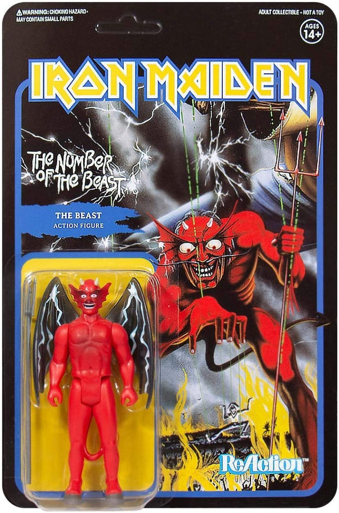 Iron Maiden - Iron Maiden ReAction Figure - The Number of the Beast (Album Art) ((Action Figure))